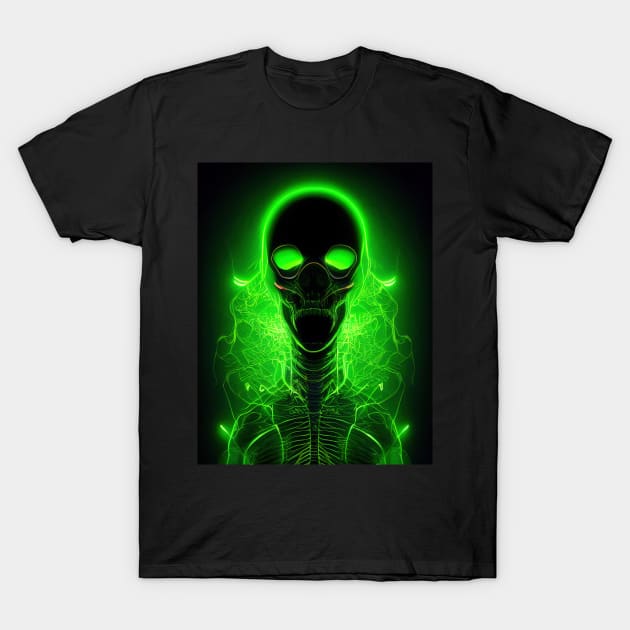 Alien Halloween, neo T-shirt T-Shirt by ComicsFactory